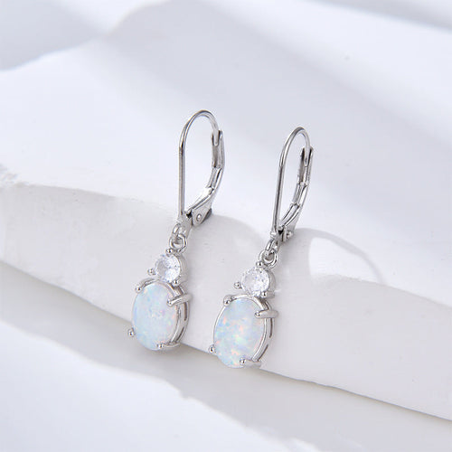 Opal Earrings