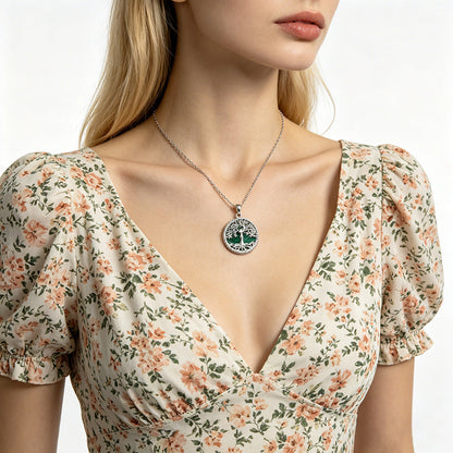 S925 Sterling Silver Tree of Life Necklace