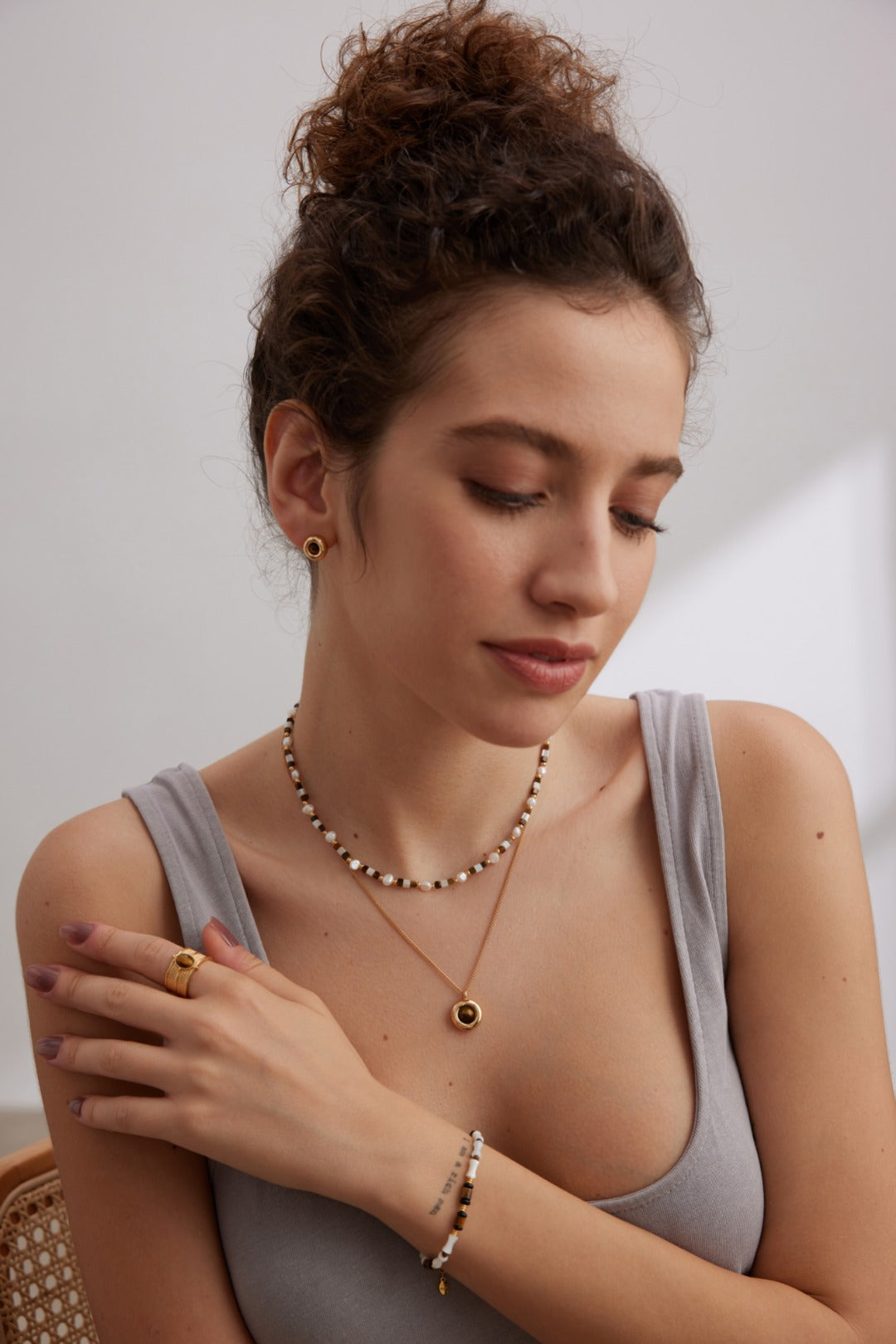 Retro Gold Necklace