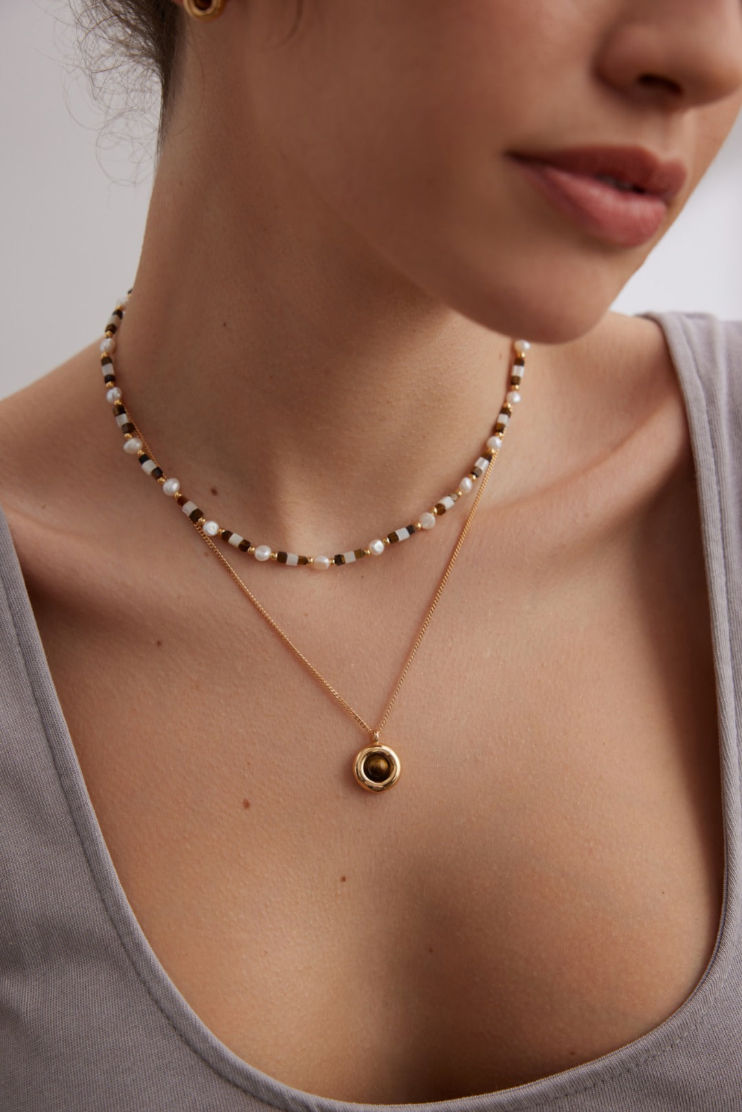 Retro Gold Necklace