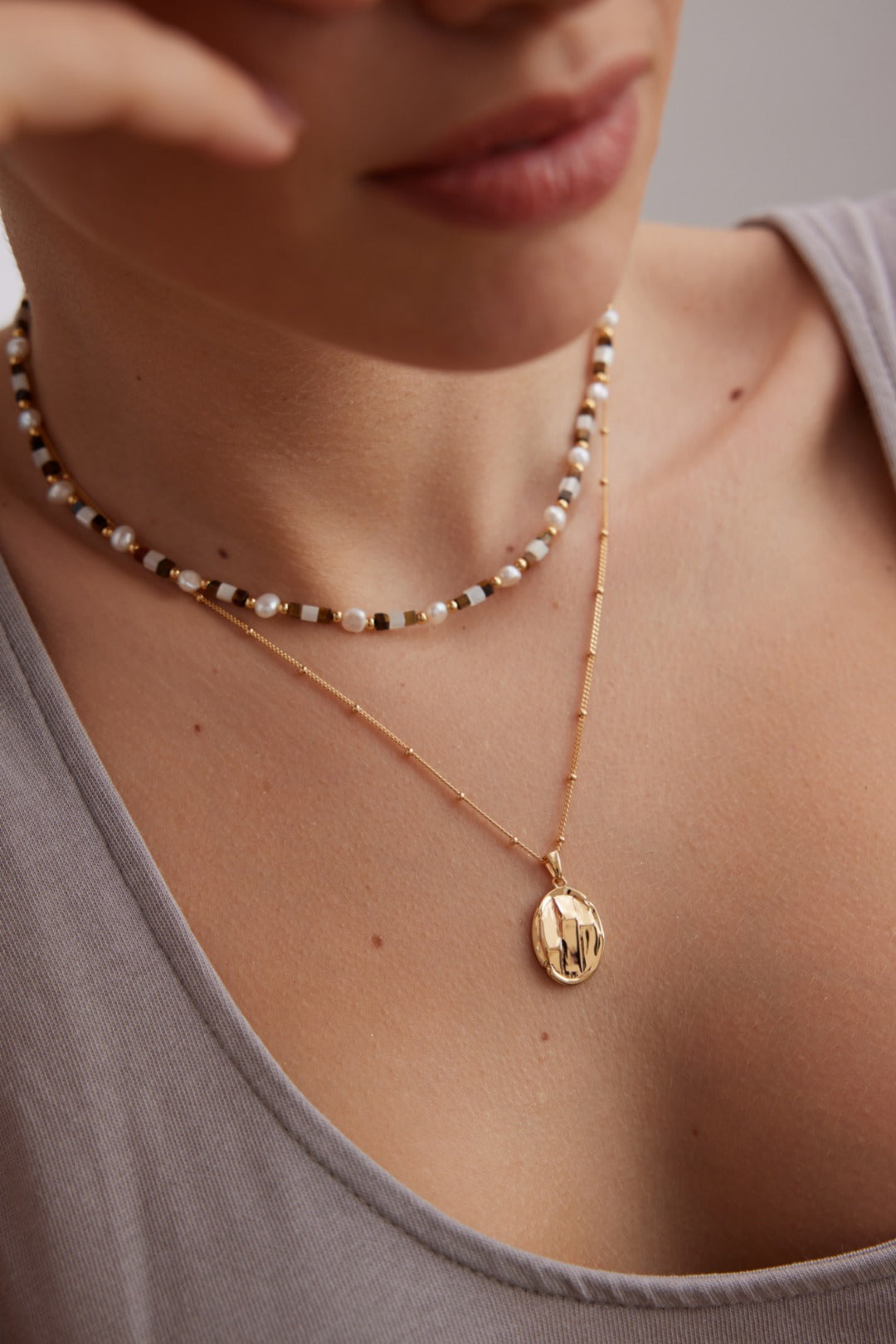 Retro Gold Necklace