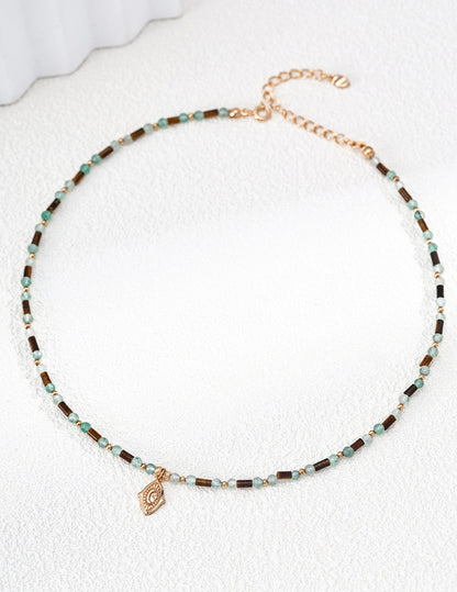 Yuexi Series Necklace | Tiger's Eye Necklace