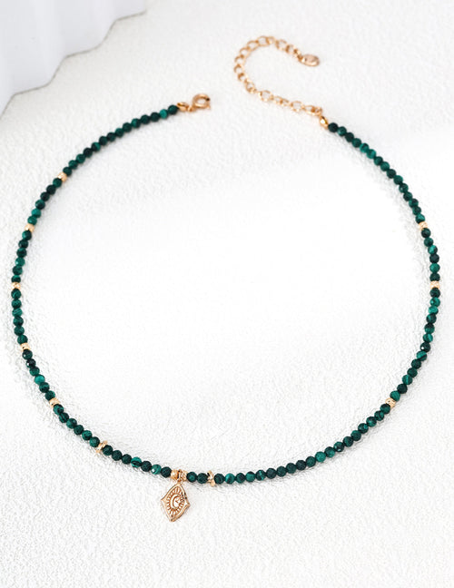Yuexi Series Necklace: Malachite Necklace