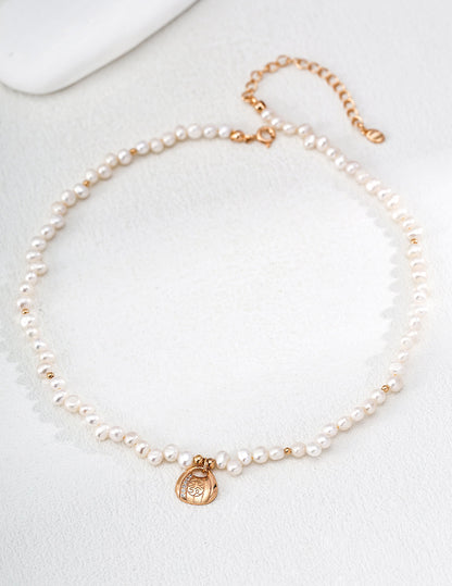 Natural Pearl Prosperity Necklace